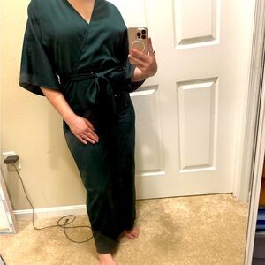 Elegant Green Jumpsuit